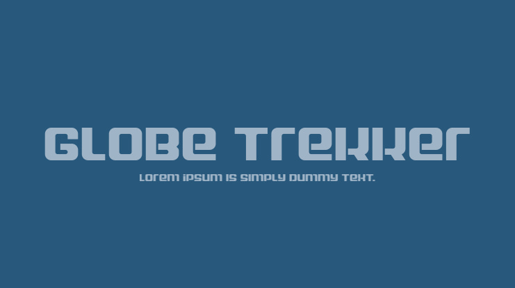 Globe Trekker Font Family