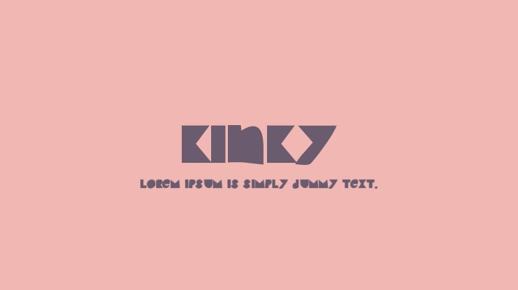 Kinky Font