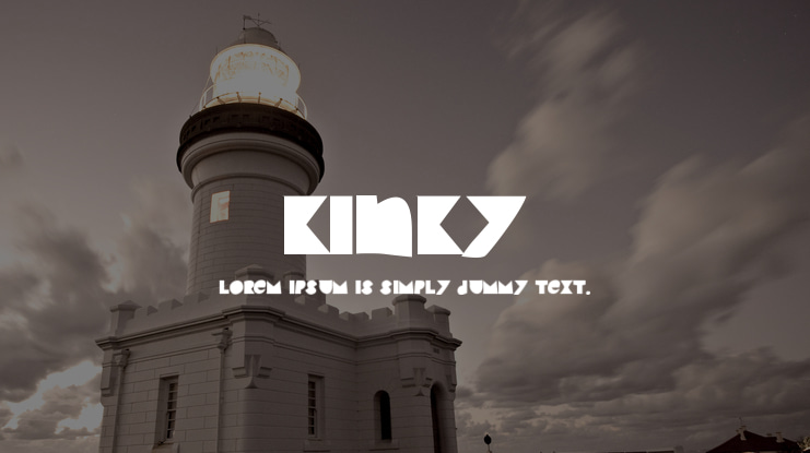 Kinky Font