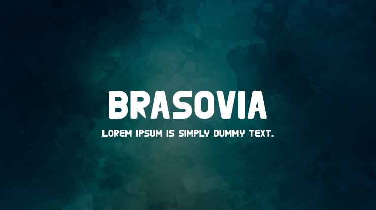 BRASOVIA Font