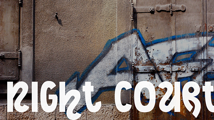 Night Court Font