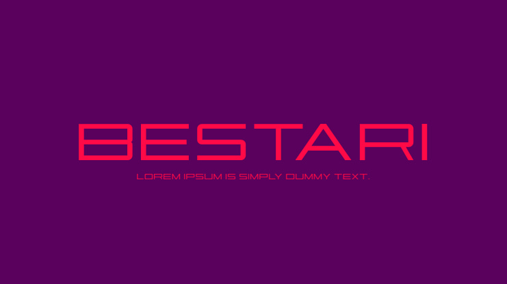 Bestari Font