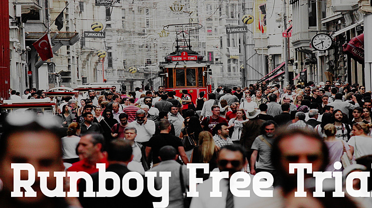 Runboy Free Trial Font