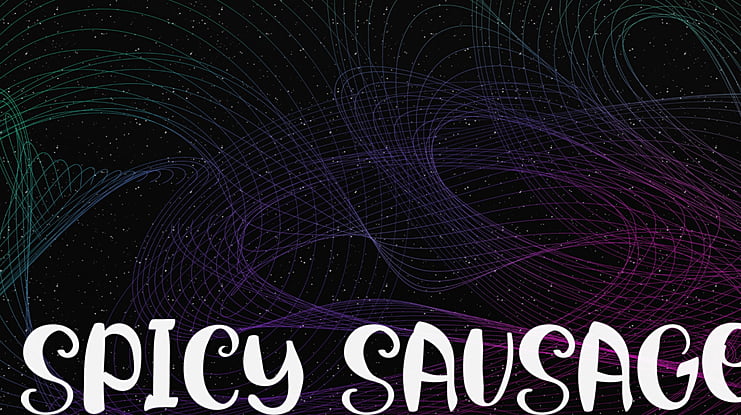 Spicy Sausage Font