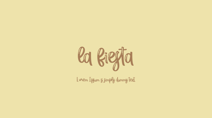 la fiesta Font