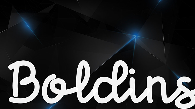 Boldins Font