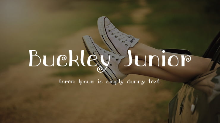 Buckley Junior Font