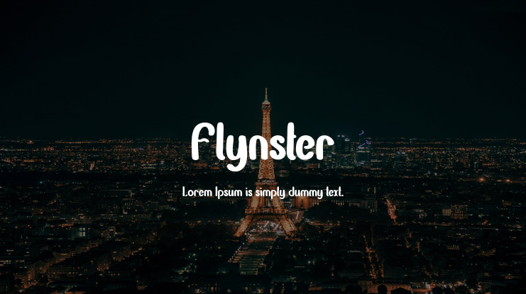 Flynster Font