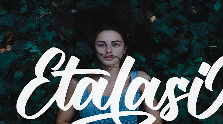 Etalasi Font