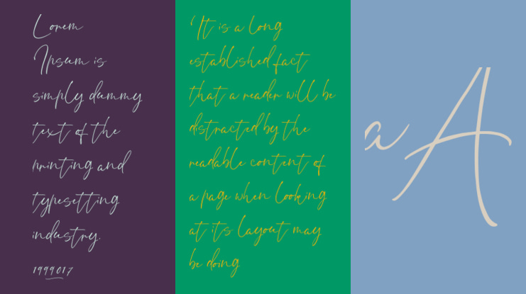 Ethikopia Signature Font