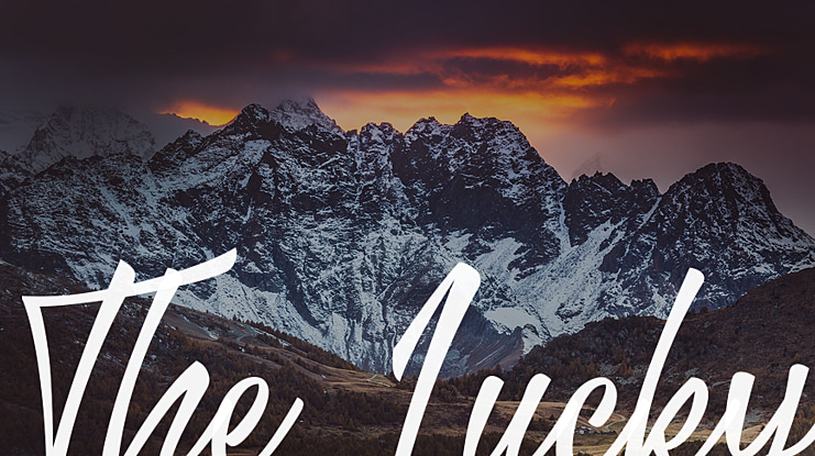 The Lucky Font