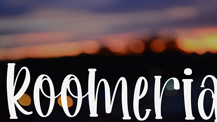 Roomeria Font