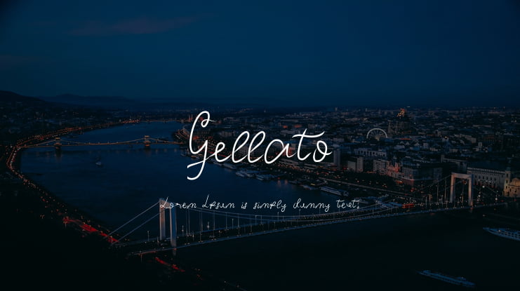 Gellato Font