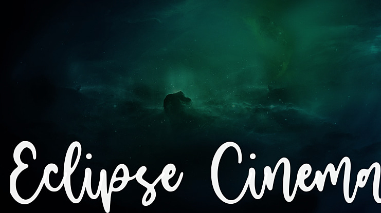 Eclipse Cinema Font