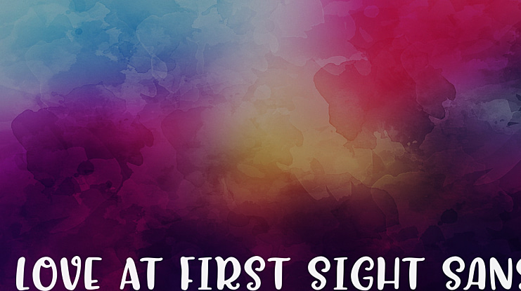 Love At First Sight Sans Font