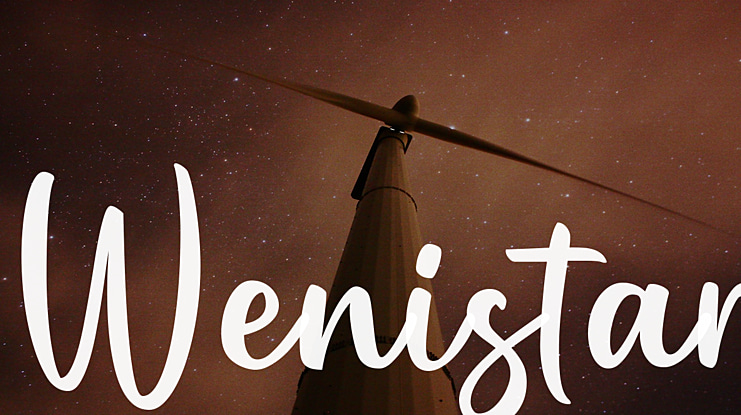 Wenistar Font