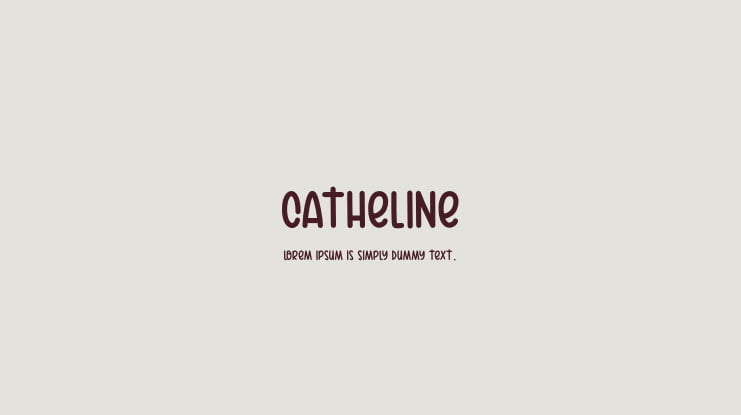 Catheline Font Family