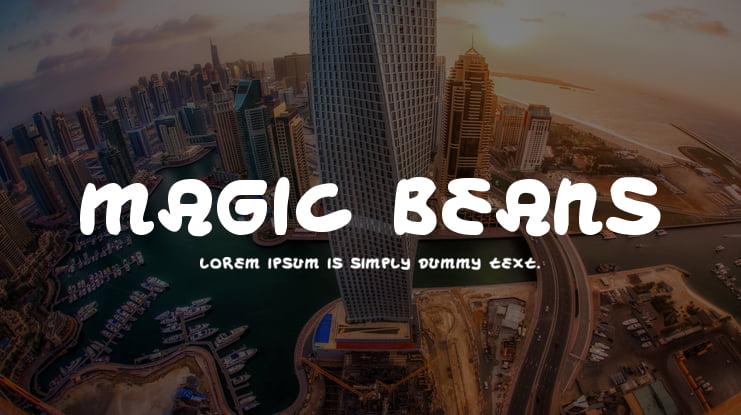 Magic Beans Font Family