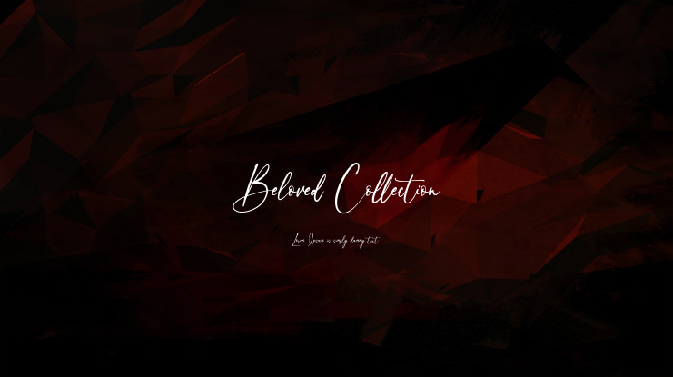 Beloved Collection Font