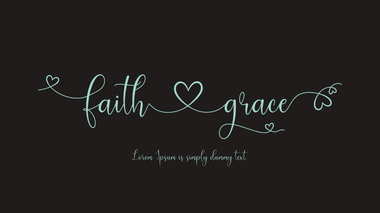 Faith Grace Font