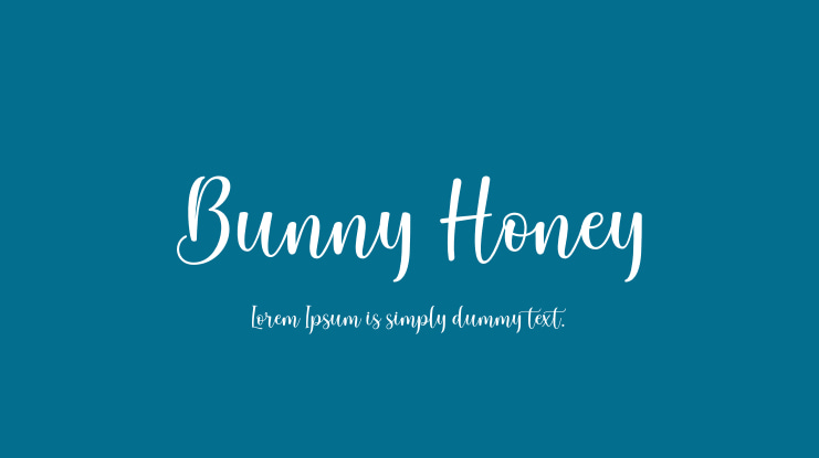 Bunny Honey Font Family