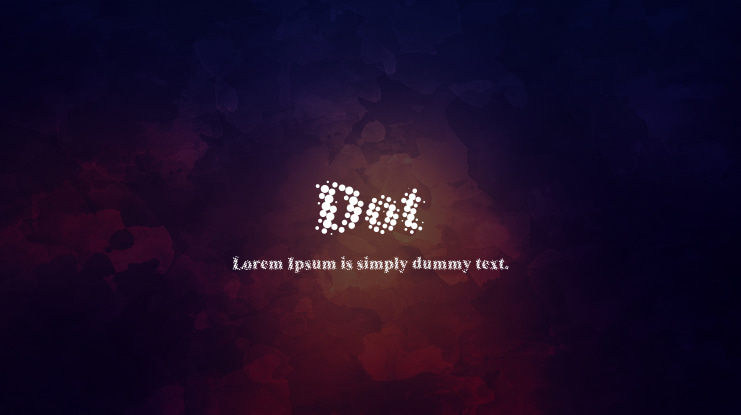Dot Font