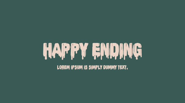 Happy Ending Font