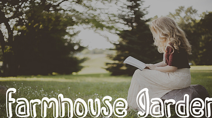 Farmhouse Garden Font