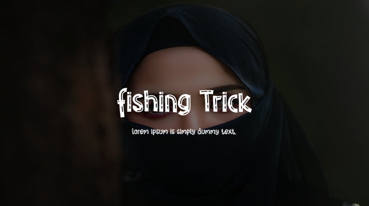 Fishing Trick Font