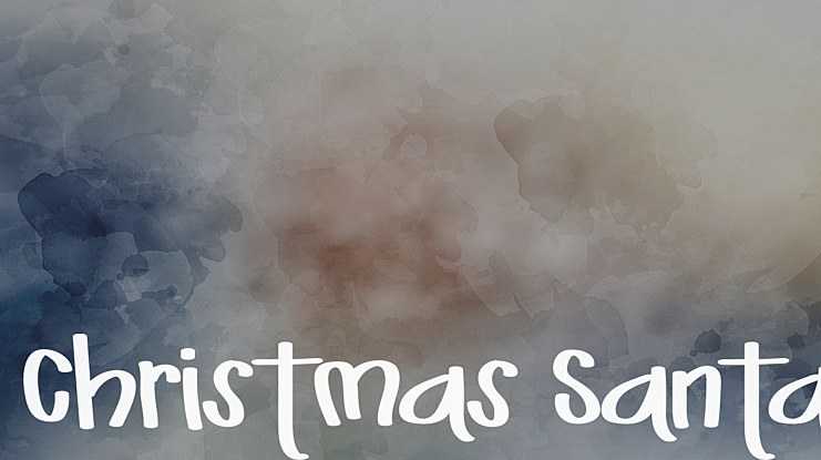 Christmas Santa Font