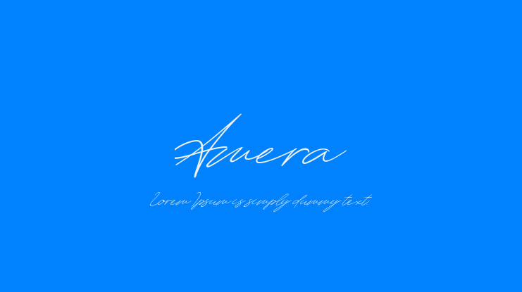 Amera Font