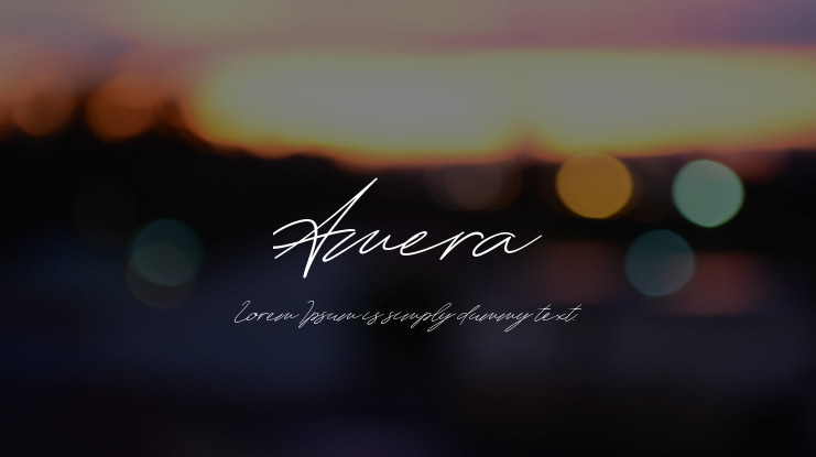 Amera Font