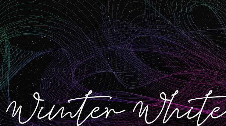 Wimter White Font Family