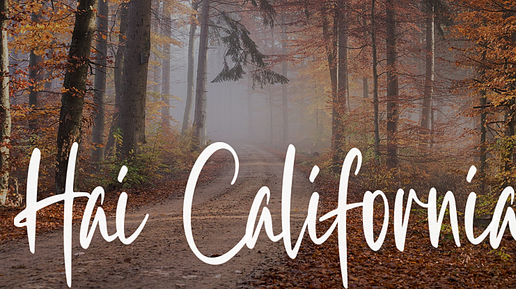 Hai California Font