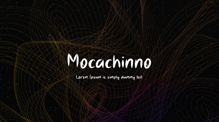Mocachinno Font