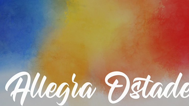 Allegra Ostade Font Family