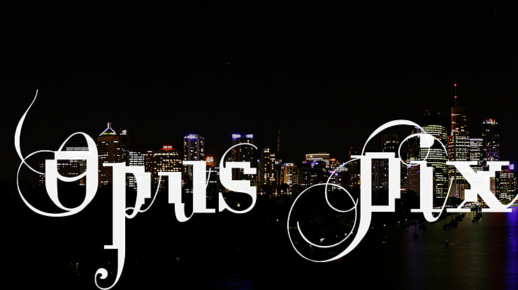 Opux Pix Font