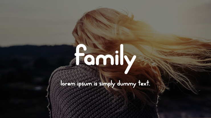 Family Font