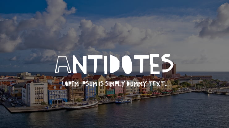 Antidotes Font