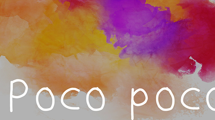 Poco poco Font