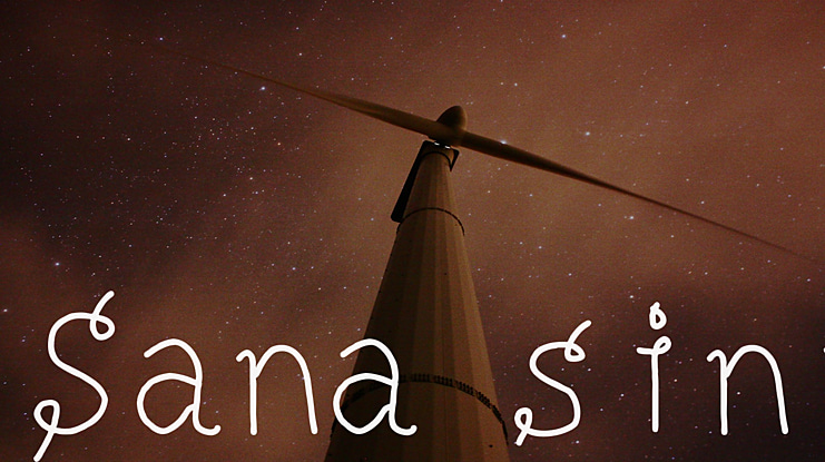 Sana sini Font