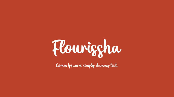 Flourissha Font