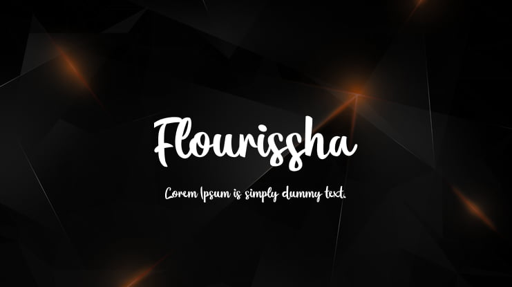 Flourissha Font