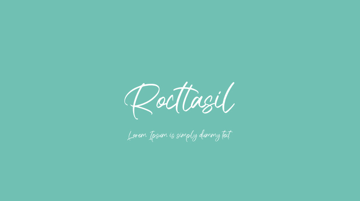 Rocttasil Font