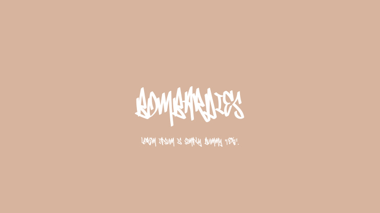 Bombardies Font