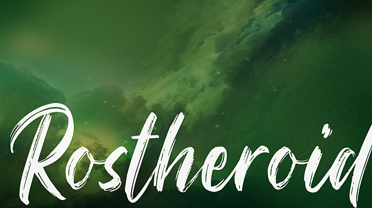 Rostheroid Font Family