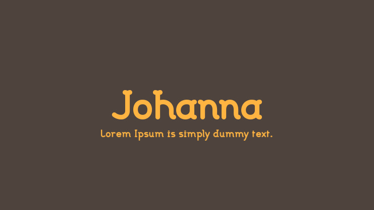 Johanna Font Family
