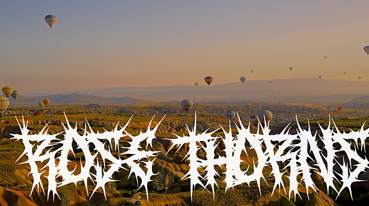 ROSE THORNS Font