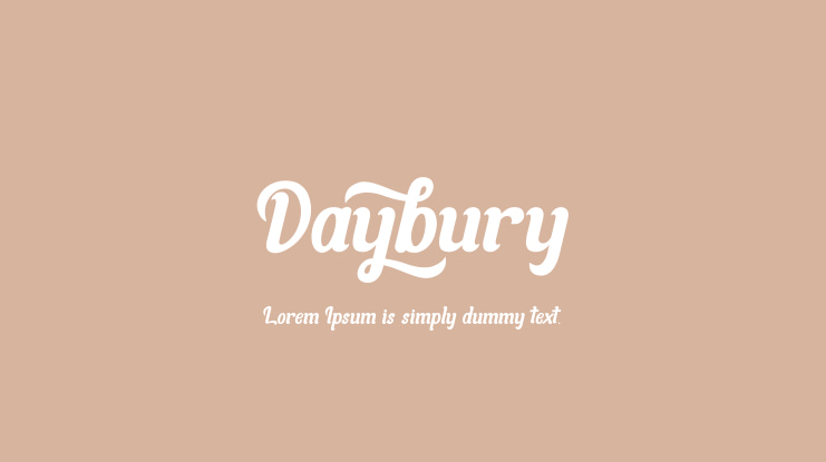 Daybury Font