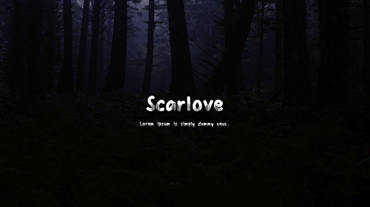 Scarlove Font